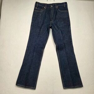 Vtg Levi's 517 Y2K Bootcut Jeans Mens 36x32 Dark Wash Blue Vintage Made in USA